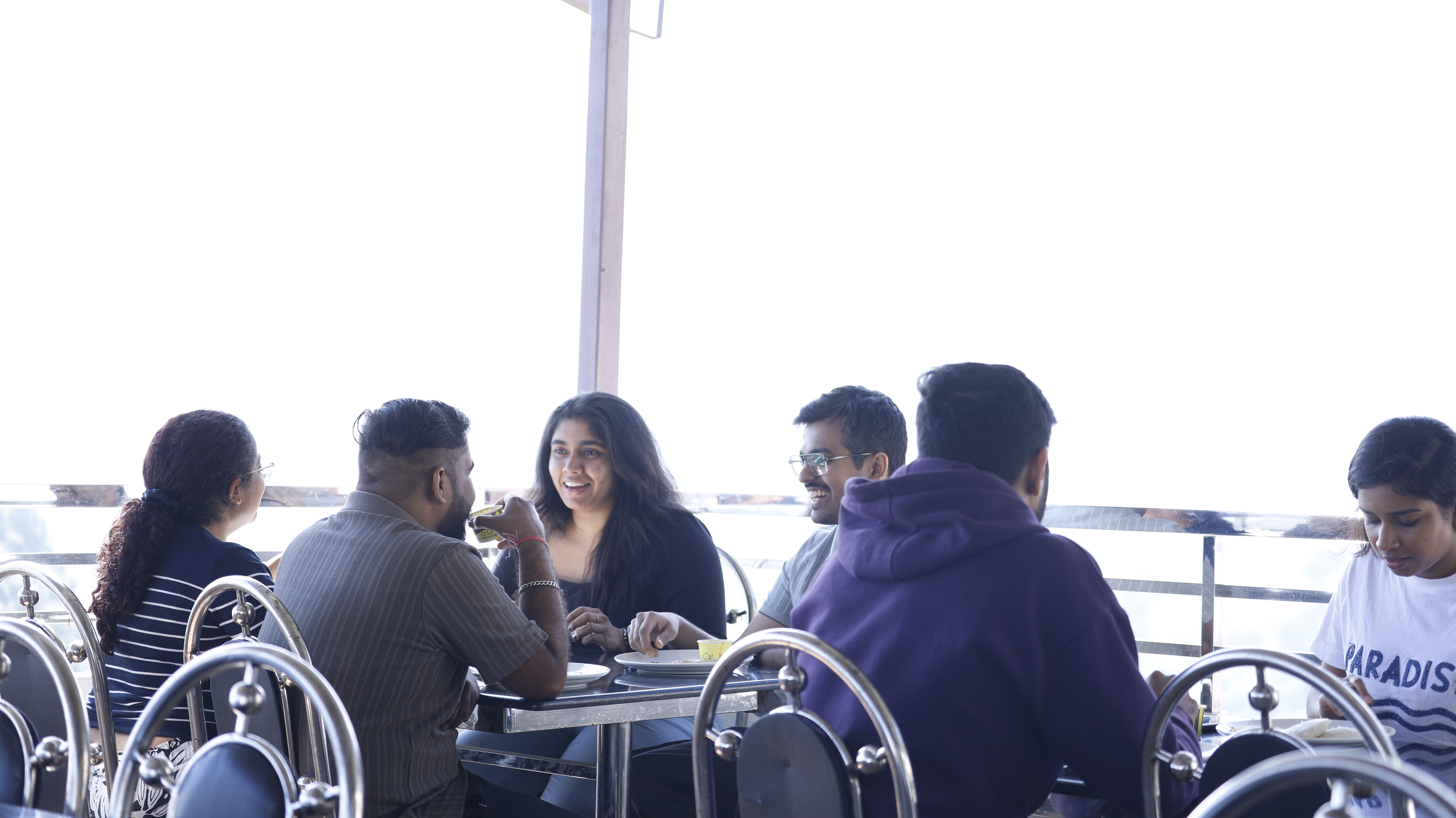 Misty Outdoor Seating